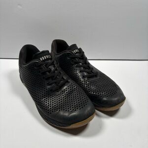 NoBull Black Leather Trainer Athletic Sneakers Shoes Men’s Size 12 Gym Crossfit